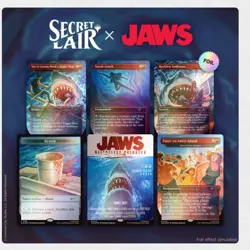 MTG Secret Lair PRESALE - Foil JAWS Terror of Amity Island - Image 1