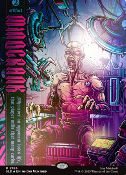 mindcrank mtg iron maiden secret lair foil presale - Image 1