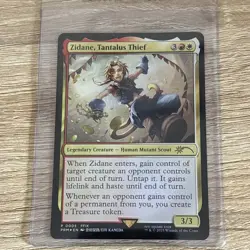 x1 Zidane, Tantalus Thief FOIL FIN Final Fantasy MTG 251 M/NM 1x - Image 1