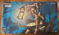Goblin Guide Playmat Signed Grand Prix Pittsburgh 2015 MtG- Lightly Used - Image 1