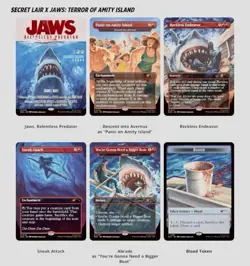 MTG Secret Lair PRESALE - Foil JAWS Terror of Amity Island - Image 1