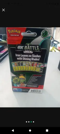 Pokemon TCG IRON LEAVES EX Battle Deck New Factory Sealed - Image 1