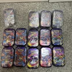 Pokemon TCG Mega Evolutions - Mega Heroes Mini Tins Sealed - Image 1
