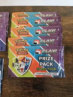 Pokemon TCG Baxcalibur Play! Prize Pack Series Three, Four, And Five. 14 Packs! - Image 3