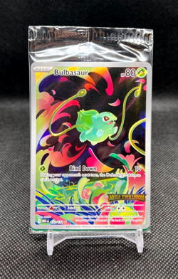 Pokemon TCG Bulbasaur 133/132 Stamped Promo Mega Evolution Sealed - Image 1