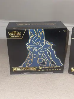 Pokemon Center Elite Trainer Box Mega Evolution Lucario & Gardevoir ETB *IN HAND - Image 3