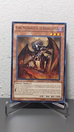 Scarm, Malebranche of the Burning Abyss DUEA-EN082 YuGiOh! Unlimited Rare - Image 1