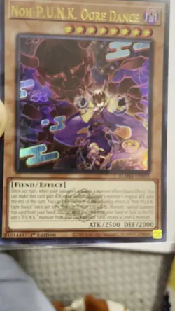 Noh-P.U.N.K. Ogre Dance BLMM-EN075 1st Edition YuGiOh Card - Image 2