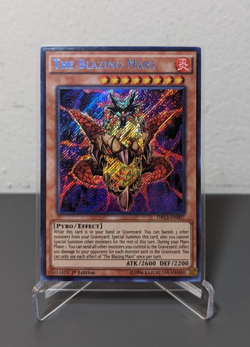 The Blazing Mars DRL3-EN007 YuGiOh! TCG Secret Rare 1st Edition - NM - Image 1