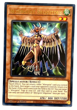 YuGiOh! - Altergeist Silquitous - MGED-EN092 - 1st Edition - Rare - Image 1