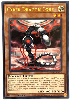 YuGiOh! - Cyber Dragon Core - MAGO-EN123 - 1st Edition - Rare - Image 1