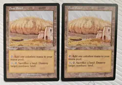 MTG Lot Of 2 Dust Bowl Mercadian Masques Regular Rare Card NM - Image 1