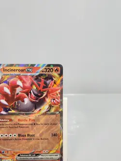 Incineroar ex 034/162 Double Rare Holo Sv05: Temporal Forces Pokemon Card - Image 3