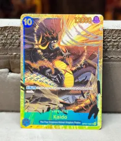 One Piece Card Game Kaido OP05-118 Secret Rare English Edition - Image 1