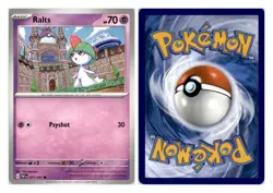 (6) Ralts Lot Pokemon Cards Paldean Fates Reverse Holo Set Deck Building 27 - Image 5