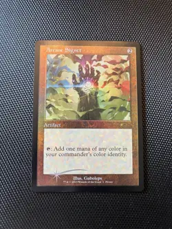 Arcane Signet #1 (Retro Frame Foil) MagicFest Cards - Image 1