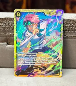 One Piece Card Game Koby OP11-119 Secret Rare English Edition - Image 1