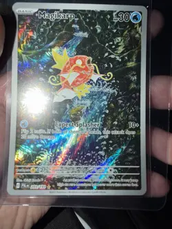 Pokemon TCG Magikarp Scarlet & Violet Paldea Evolved Holo Card 203/193 - Image 1