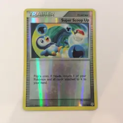 2007 Pokemon Card Trainer Super Scoop Up Holo 115/130 - Image 1