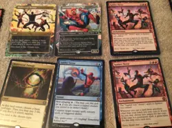 MTG Spider-Man Foil and Non-Foil Lot 230+ Cards, Foil, Common, Rare, Mythic - Image 3