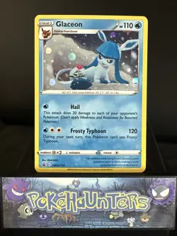 Pokemon Card Glaceon SWSH192 SWSH Black Star Promo Holo Rare Near Mint - Image 1