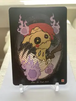 Pokai Gaku Mimikyu Holo Promo - Custom Pokemon Card - Image 1
