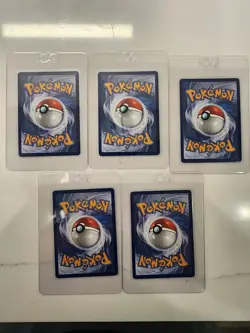 2025 Pokemon Mega Evolution Lot Of 5 Illustration Rare Cards - Image 2