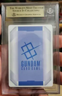 Cagalli Yula Athha GD01-096 R+ FOIL - Newtype Rising - Gundam Card Game BGS 9.5 - Image 2