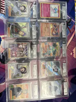 Pokemon 10 Card All Beckett Graded Slab Lot#8 - Image 1