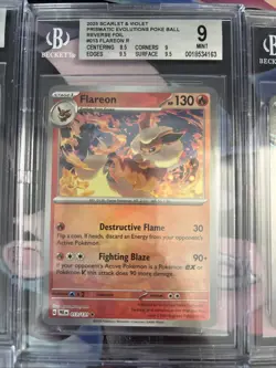 Pokemon 10 Card All Beckett Graded Slab Lot#8 - Image 3