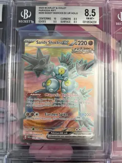 Pokemon 10 Card All Beckett Graded Slab Lot#8 - Image 4