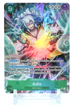 One Piece Card ADIO OP09-023 SR Alt Art Emperors in the New World English NM/M - Image 1