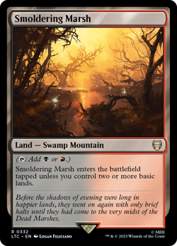 Smoldering Marsh [The Lord of the Rings: Tales of Middle-Earth Commander] Magic - Image 1