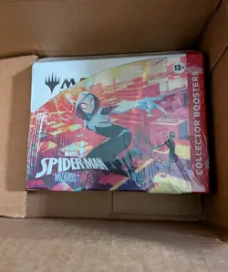 MTG Magic Marvel's Spiderman Spider-Man COLLECTOR Booster Box In Hand! - Image 1
