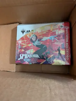MTG Magic Marvel's Spiderman Spider-Man COLLECTOR Booster Box In Hand! - Image 2