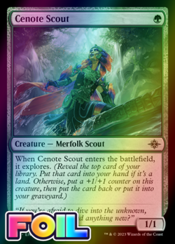 x1 Cenote Scout LCI MTG 178 FOIL UNCOMMON M/NM 1x - Image 1
