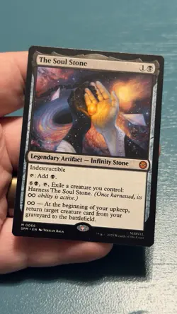 The Soul Stone Regular Non-Foil Magic The Gathering MTG Spider Man M0066 - Image 1