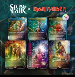 🔥 MTG Secret Lair PRESALE Foil Iron Maiden: Eddie Unchained 🔥 - Image 1