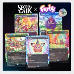 PRESALE SECRET LAIR X FURBY: DOO-AY NOO-LAH CONFETTI FOIL EDITION - Image 1