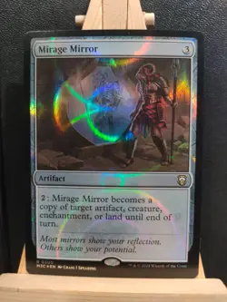 Mirage Mirror - Ripple Foil - MH3 Commander - NM (see pics) MTG - Image 1