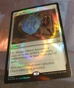 Mirage Mirror - Ripple Foil - MH3 Commander - NM (see pics) MTG - Image 3