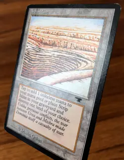 MTG Strip Mine (Even Horizon) - Antiquities, English - Image 3
