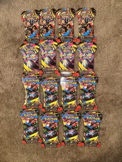 Pokemon Mega Evolutions 16 Sleeved Booster Packs (factory sealed) - Image 1
