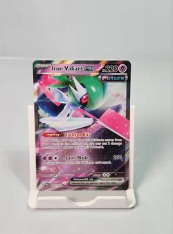 Iron Valiant ex 089/182 Double Rare Paradox Rift Pokemon - Image 1
