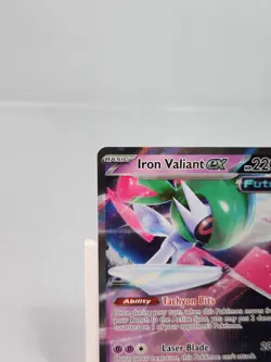 Iron Valiant ex 089/182 Double Rare Paradox Rift Pokemon - Image 2
