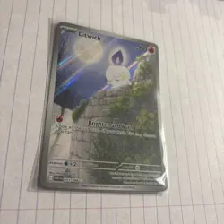 Pokemon TCG Litwick 101/086 White Flare Illustration Rare Holo English Edition - Image 3
