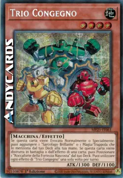 TRIO CONGEGNO (Gadget Trio) • Segreta Prismatica SP • MP25 IT061 • 1Ed • Yugioh! - Image 1