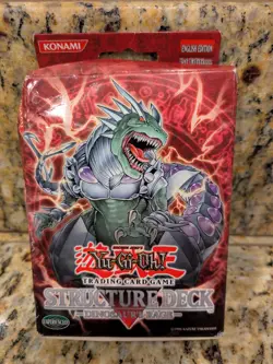 YU-GI-OH DINOSAURS RAGE STRUCTURE DECK 1ST EDITION KONAMI TCG NEW - Image 1