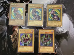 YuGiOh Dark Magician Lot SDY-006, SYE-001, BPT-001, BPT-007 - Image 1