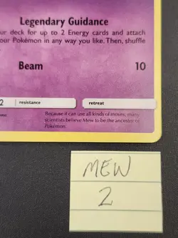 Pokemon TCG Shining Mew Shining Legends Holo Card 40/73 NM - Image 3